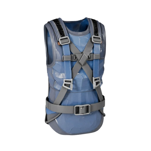 Low Poly Site Protective Harness 3D Echtzeit-Asset
