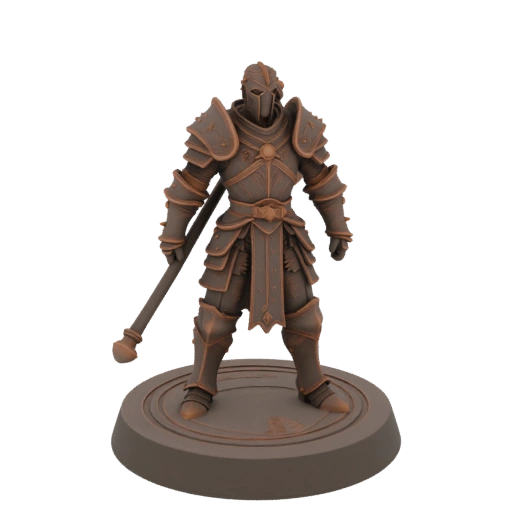 Fantasy Sorcerer Miniature STL