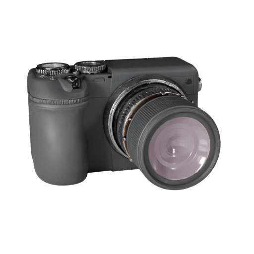Action Camera 3D Studio Asset for Catalog Listings