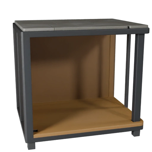 Tavolino Minimal 3D per Livelli di Game Engine