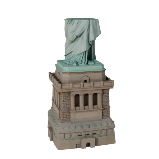 Modèle 3D Haute Poly de la Statue de la Liberté pour Archviz pour l'Architecture