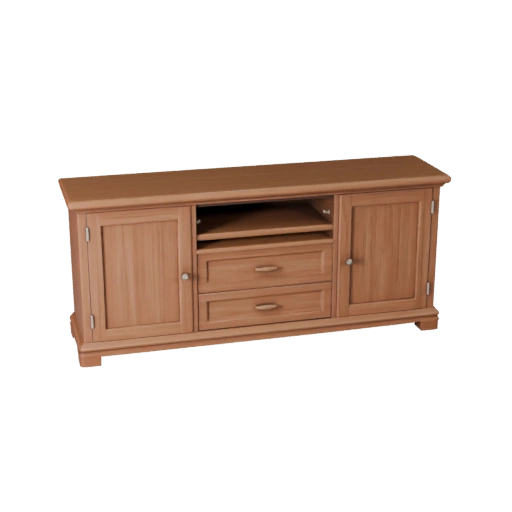 Credenza Shaker 3D Game Asset per Livelli Realtime