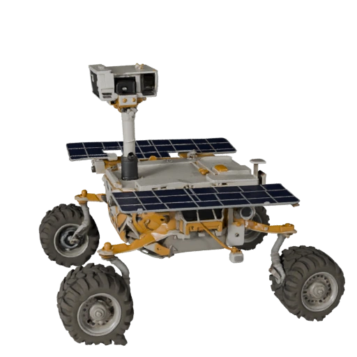 Veículo Lunar Planetário 3D Cinematográfico para Estúdio