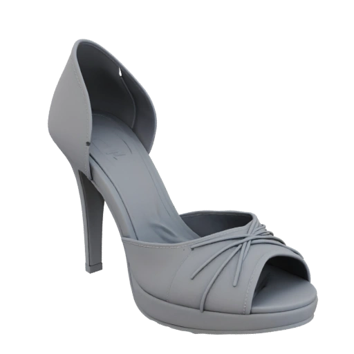 Printable High Heels STL 3D Asset for FDM Printers