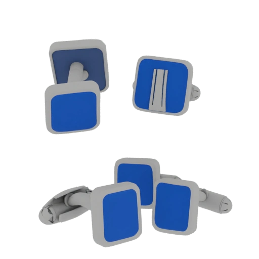 Quadratische Manschette 3D Studio-Asset für Cinema-Renderings