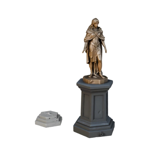Studio Garden Guardian Statue | Marketing Render Pack