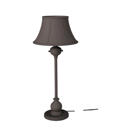 Ceramic Floor Lamp Unreal Engine 3D Asset for Game Engines