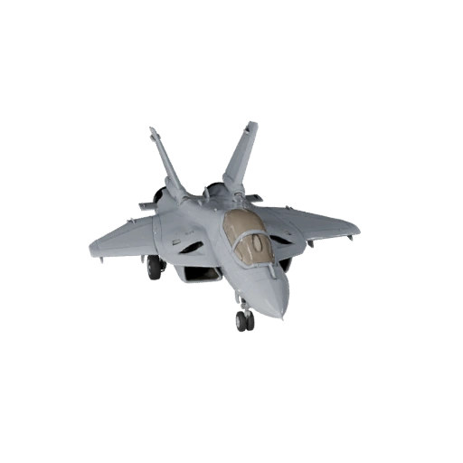 Modèle 3D de chasseur pour Blender - Actif prêt pour le rendu