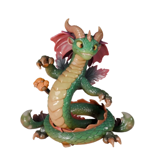 Cartoon Hydra 3D Modell - Stilisierte Ressource für Animation | Lizenzfrei