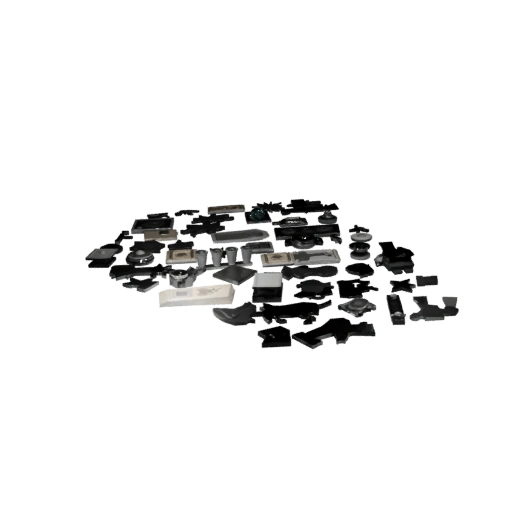Low Poly Workshop Street Clutter 3D Realtime Asset