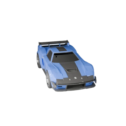 Druckfertiger Rennwagen STL 3D-Modell - Ausstellungsstücke & Sammlerstücke