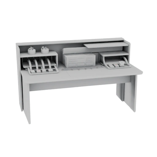 Organizador de Escritorio Corporativo 3D para Impresoras FDM