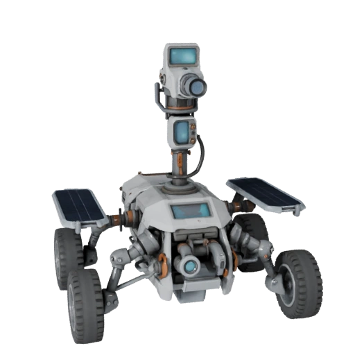 Unreal Ready Ice World Drone Scout 3D Engine Asset