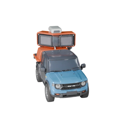 Modèle 3D de Suv pour Blender - Actif de Rendu PBR Réaliste (Legacy)