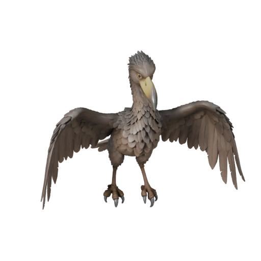Modelo 3D de Albatros para Unity - Activo Listo para Juego, FBX | Libre de Regalías
