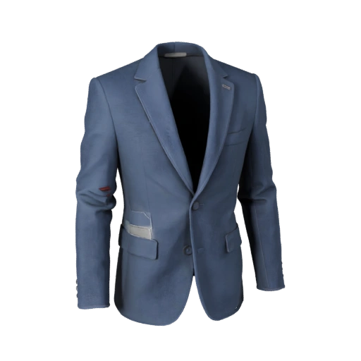 Stylized Suit 3D Fashion Asset for Games & Realtime