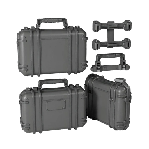 Asset Eroe Dettagliato Urban Range Case 3D per Studio