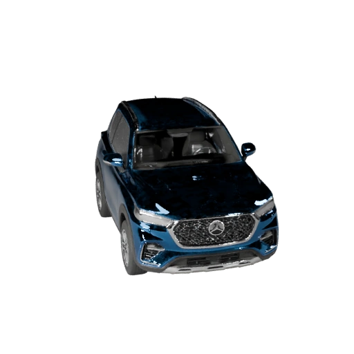 Modèle 3D de VUS Crossover pour Blender et Jeux - Actif PBR (Legacy)