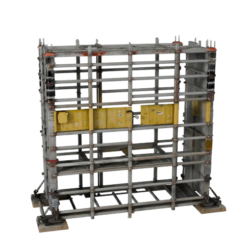 Torre de Andamio de Seguridad de Obra de Alta Poligonalidad - Activo Héroe 3D