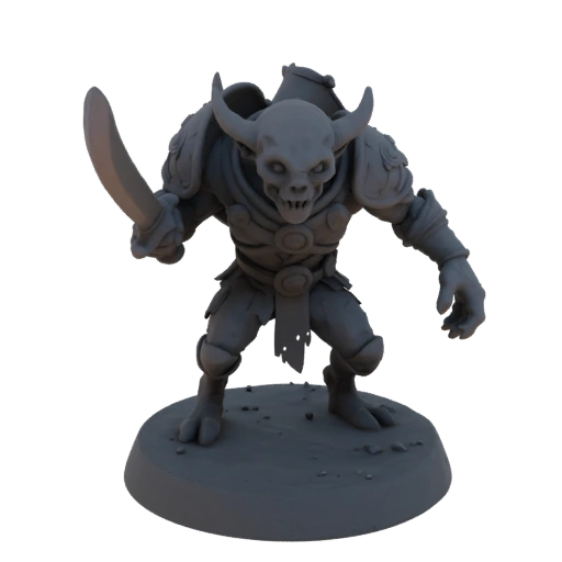 Fantasy Plague Goblin Bogenschützen Miniatur STL - Hinterhalt