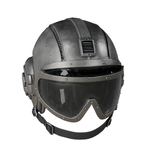 Casco con Visiera da Pilota Dettagliato Asset di Rendering Studio 3D