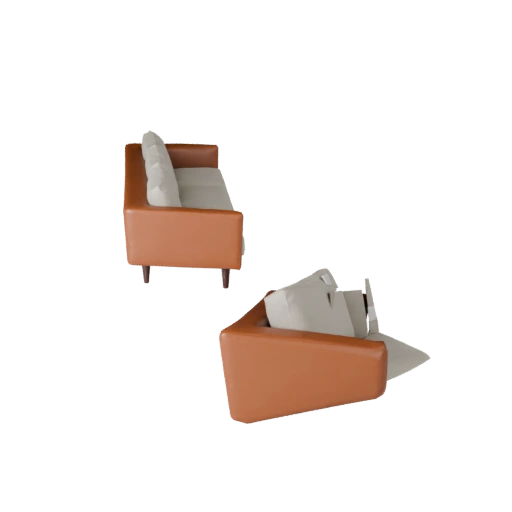 Divano Modulare Mid Century Kit 3D per Costruttori