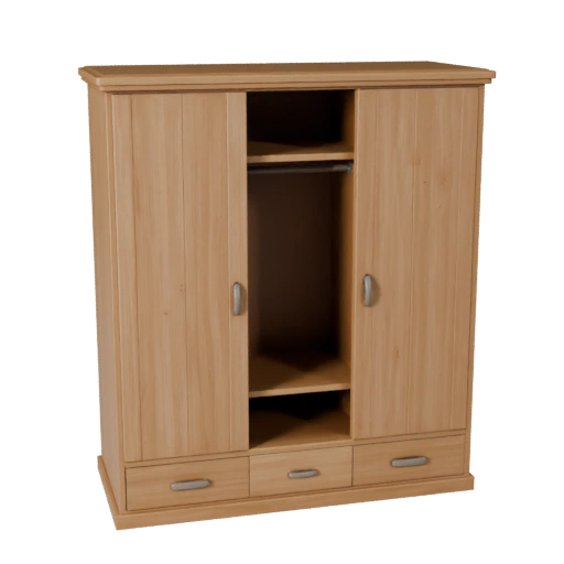 Schwebende Garderobe Unreal Engine 3D Asset für Game Engines