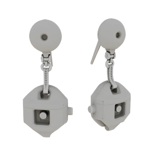 Boucles d'oreilles pendantes STL pour impression 3D amateur