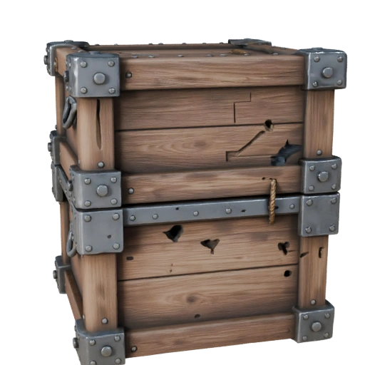 Kit de Módulo 3D Caja de Suministros Medieval para Estudios