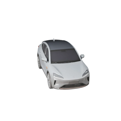 Cartoon Sedan 3D Model for Stylized Games PBR Asset (Legacy)