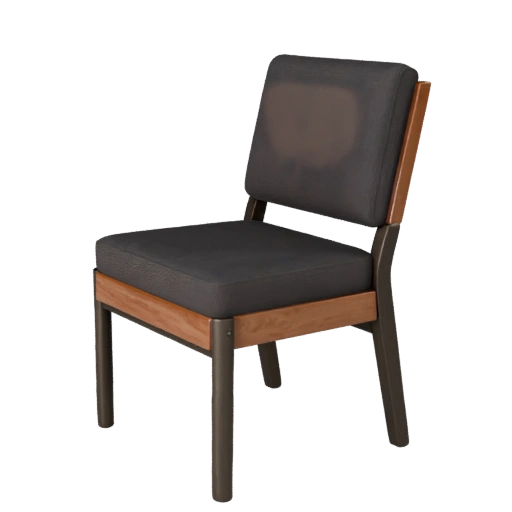 Cadeira de Destaque Industrial 3D Studio Asset para Cinema