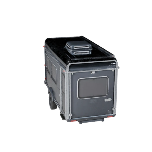 Spielbereites Wohnmobil 3D-Modell für Echtzeitnutzung PBR-Asset