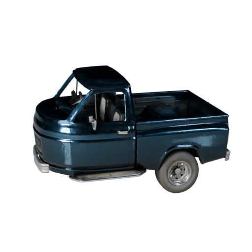 Camionnette vintage 3D Model - Haute poly PBR Asset pour