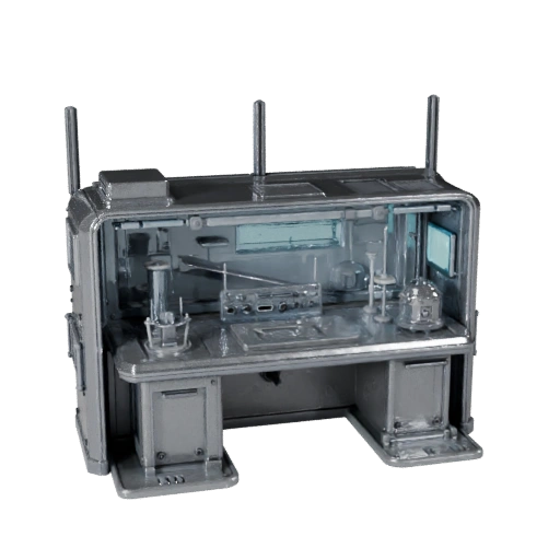 Futuristic Containment Pod 3D Asset for Kit Builds