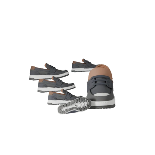 Studio Sneaker Loafer 3D Asset for Online Catalogs