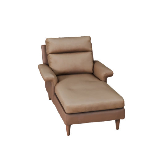Chaise Longue Mid-Century 3D per Film di Studio