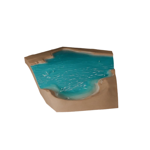 Jungle Lagoon Scene Unreal 3D Asset for Realtime Builds