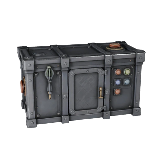 Caja de Interruptor de Mazmorra, Activo 3D para Niveles de Juego
