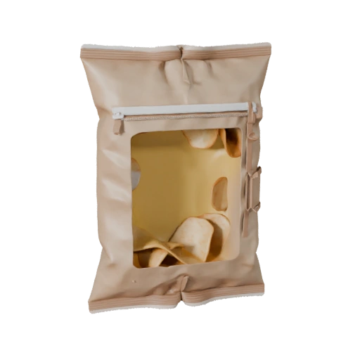 Sealed Chip Bag 3D Model for Cinema Studios Bundle