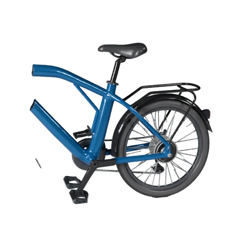 Elektrofahrrad 3D-Modell für Blender - Renderbereites Asset
