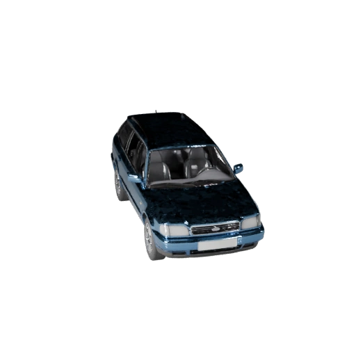 Station Wagon 3D Model for Unreal Engine - Game Ready