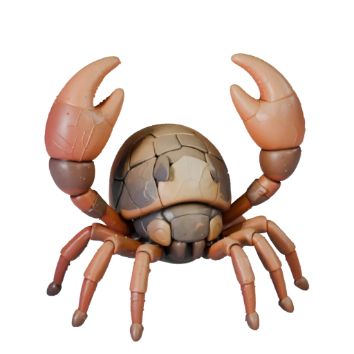 Modello 3D Tarantola Cartone Animato - Asset Stilizzato per Animazione | PBR
