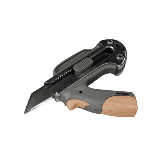 Coltello da Taglio Isolato Modello 3D per Studio