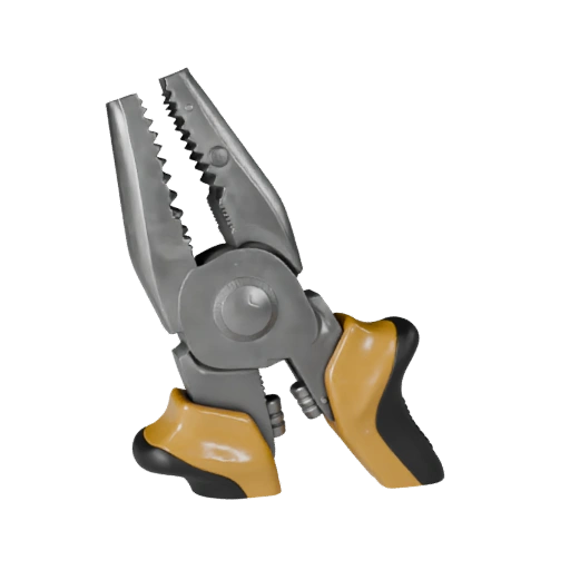 Pinze di Precisione Dettagliate 3D Hero Asset per Studio
