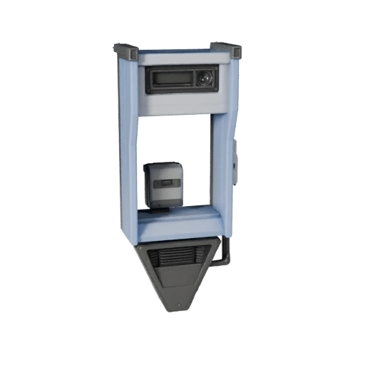 Scanner Accesso Aeroporto Modello 3D per Stampanti Resina