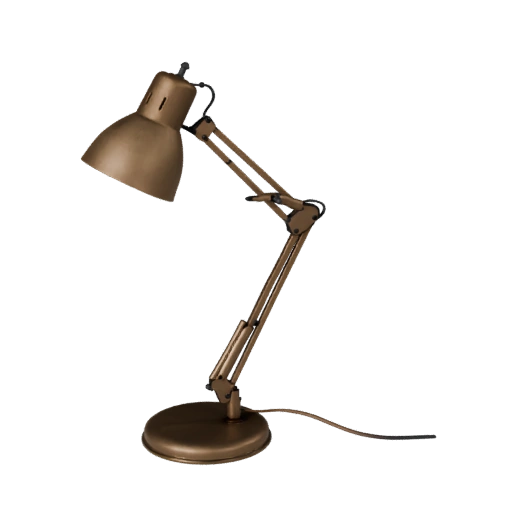 Lampada da Scrivania Minimal 3D Asset per Render Hero Cinema