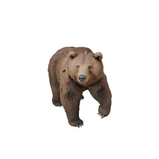 نموذج دب بني ثلاثي الأبعاد لـ Unity - أصل جاهز للعبة، FBX | PBR