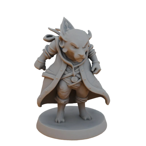 Collectible Rogue Assassin Presupported | Display Asset