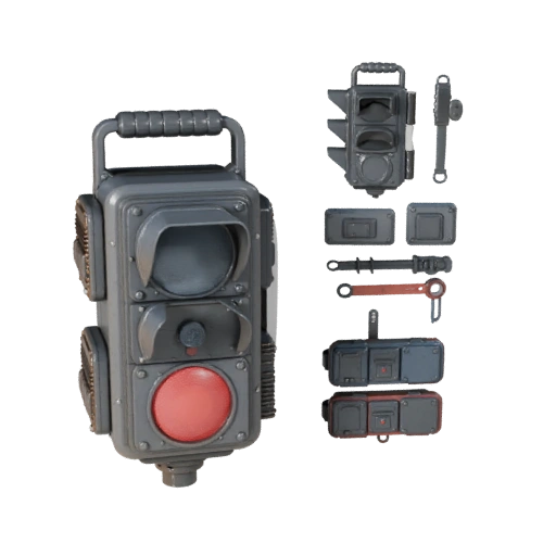Beacon Segnale Urbano Asset 3D per Livelli Indie