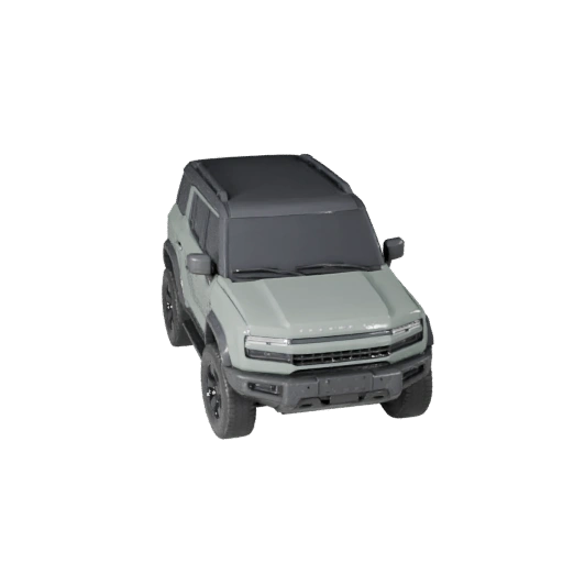 Modèle 3D de SUV utilitaire pour Blender & Jeux - PBR réaliste